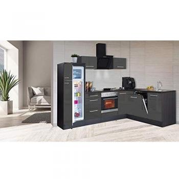 Cucina Amanda angolare rovere grigio 260 x 200 cm