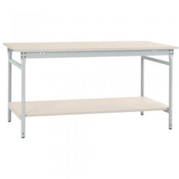 Table d'appoint gris clair Manuflex