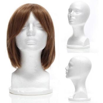Estante de Exposición con Cabeza de Maniquí