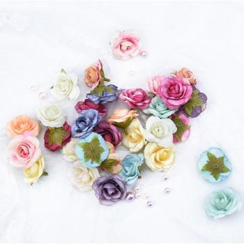 Flores de Seda Multicolor 4CM