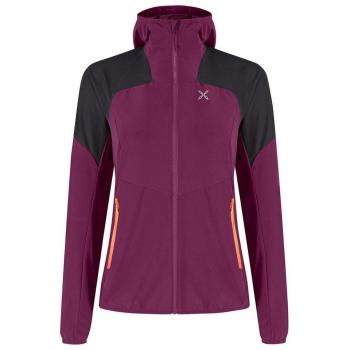 Cappuccio Montura Rise Lilla Nera, Giacca Donna XS