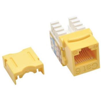 Tripp Lite N238-001-YW Cat6/Cat5e Keystone Jack Yellow