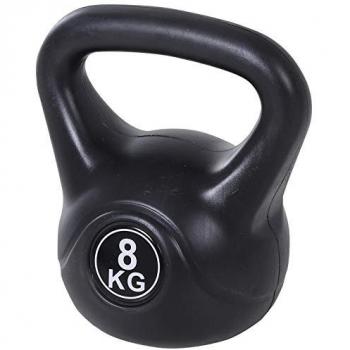 HOMCOM 8‑kg Sanfte Kettlebell – Kugelhantel für Krafttraining zu Hause (Aosom)