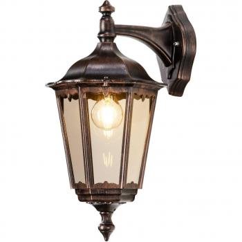 LCD 1121 Outdoor Hanging Wall Lantern Black-Copper