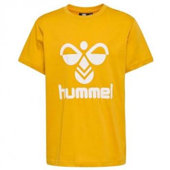 Hummel Barn hmlTRES T-shirt Kort Ärmar Solgul