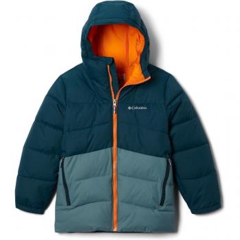 Columbia Boys' Arctic Blast Jacket (Medium, Color: Night Wave/Metal)