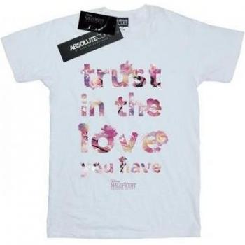 T-shirt en coton pour dames Disney Maléfique Faites confiance à l'amour