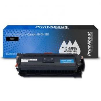 PrintAbout Canon 040H Noir Toner – Longue Durée