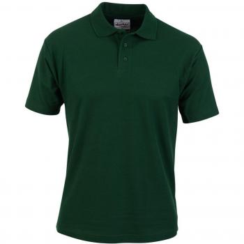 Bottle Green Mens Pioneer Polo by Absolute Apparel