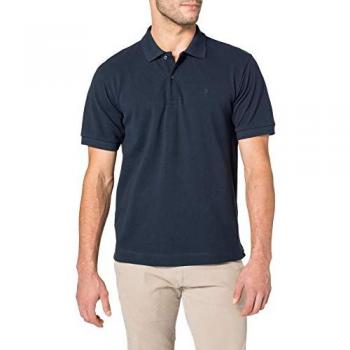 Seidensticker Herren Polo Regular Fit Kurzarm Bügelleicht 100% Baumwolle Dunkelblau XL