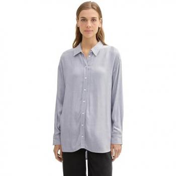 Chemise Tom Tailor Denim Gris