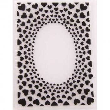 Carpetas de Relieve para Scrapbooking Corazón