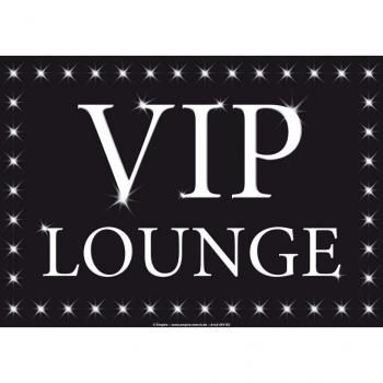 Bling‑Sticker für die VIP‑Lounge – 10 × 7 cm