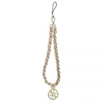 Gussas4P Metal Pink Phone Strap with 4G Charm – Guess