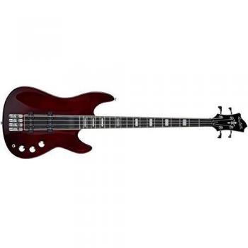 Hagstrom Super Swede Bass, Natural Mahogany