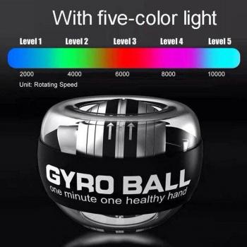 Appareil de musculation gyroscopique à LED