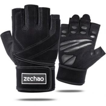 Guantes Deportivos para Hombre con Mitad de Dedo