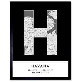 Stylish Havana Street Print