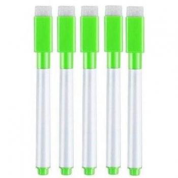 5pcs Magnetic Whiteboard Pens with Erasable Tips