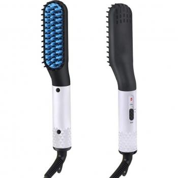 Alisador y rizador profesional 2 en 1, plancha de cerámica para cabello
