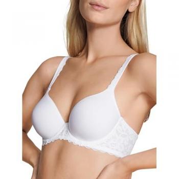 CALIDA Unterhemd DAMEN Spacer BH, weiß