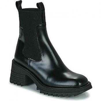 Bottines Jonak en cuir Noir, modèle Dove, taille 36