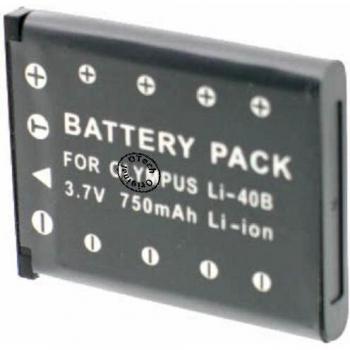 Batterie compatible avec Olympus Li-40B, Li-42B et D-LI108