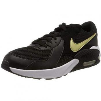 Nike Air Max Excee GS Black MTLC Gold Star 37,5 EU