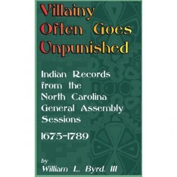 Old West Justice in Belle Plaine, Kansas: Indian Records from the North Carolina General Assembly Sessions, 1675-1789