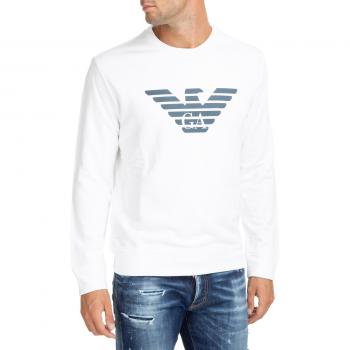 Emporio Armani Sweatshirt for Men, White, Size: XL