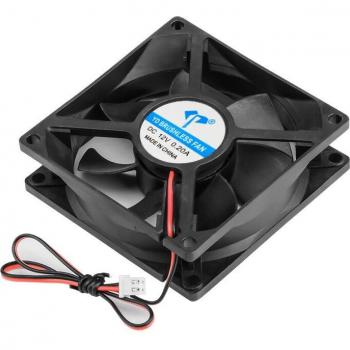 Two-Wire Mini Cooling Fan for CPU Radiator DC8025/DC3010