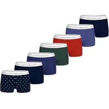 Pack de 7 boxers Tommy Hilfiger para hombre, multicolor, sostenible, S