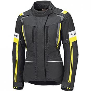 Giacca Moto Held 4-Touring II Donna Impermeabile Tessile Nero Giallo XL
