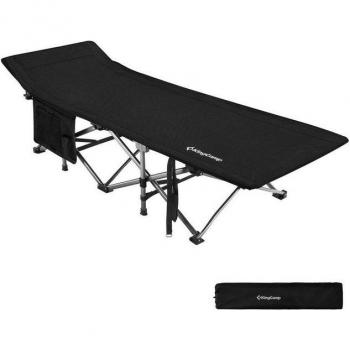 KINGCAMP Stahl Campingliege 208x75cm 200kg
