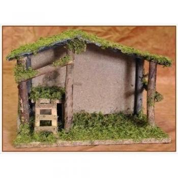 Citadelle de Noël Vide 30x15 cm Éléments pour Préparer la Crèche