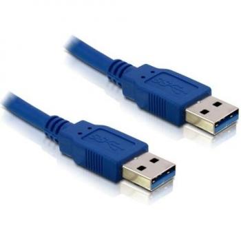 Delock Kabel USB 3.0 Typ-A Stecker > USB 3.0 Typ-A Stecker 1m blau