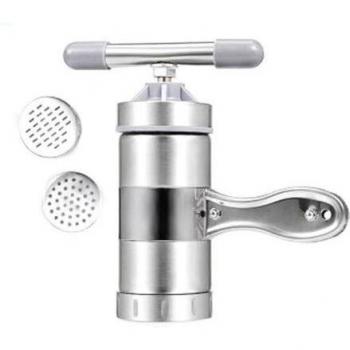 Cortadora y Exprimidora Compacta de Acero Inoxidable