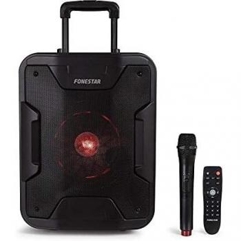 FONESTAR California Hi‑Power Portable Speaker – Bluetooth + USB/MP3 + FM Radio