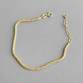 Pulsera de Personalidad en Plata S925 con Cauliflor