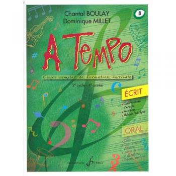 A Tempo Ecrit Volume 8 Lecture Chantees Serie Ecrit