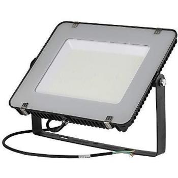 Faro LED Flood 200W 120lm/W Carcassa Nera IP65