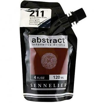 Sennelier 120 mL Burnt Sienna Acrylic (Satin Finish)