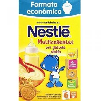 Nestle-Papilla Nestle Cereales Galleta (500 gr)