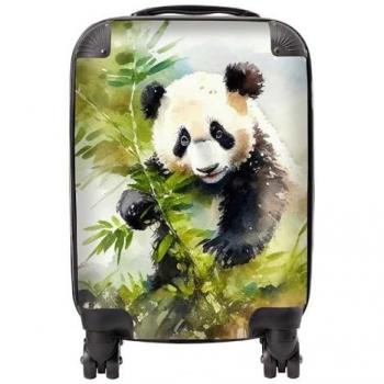 Bamboo Panda Artful Carry‑Case