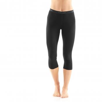 Leggings Femme Icebreaker 104382, Noir, FR : M