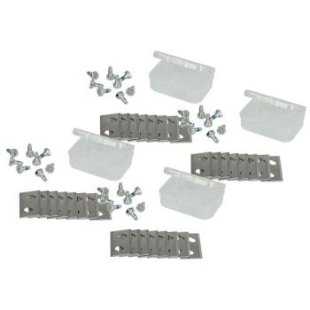 Lames de tondeuse vhbw 24x en acier chrome-carbone