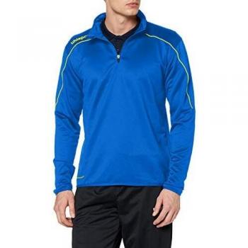 Uhlsport Stream 22 Men’s Tech‑Fabric Jacket – Blue & Yellow