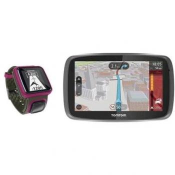 Runner Go 40 Rosa – Tomtom con Orologio GPS, Memoria 8 GB, Slot microSD