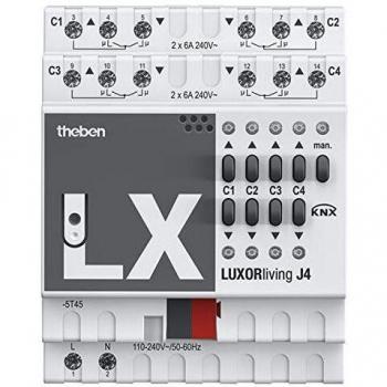 Theben 4-fach Jalousieaktor LUXORliving J4