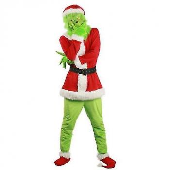 Grinch Vert Adultes – Ensemble 6 pièces – Noël